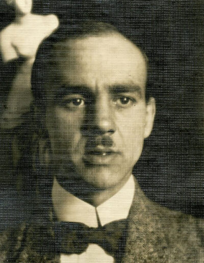 Adolf Hyła jako nauczyciel w Będzinie.